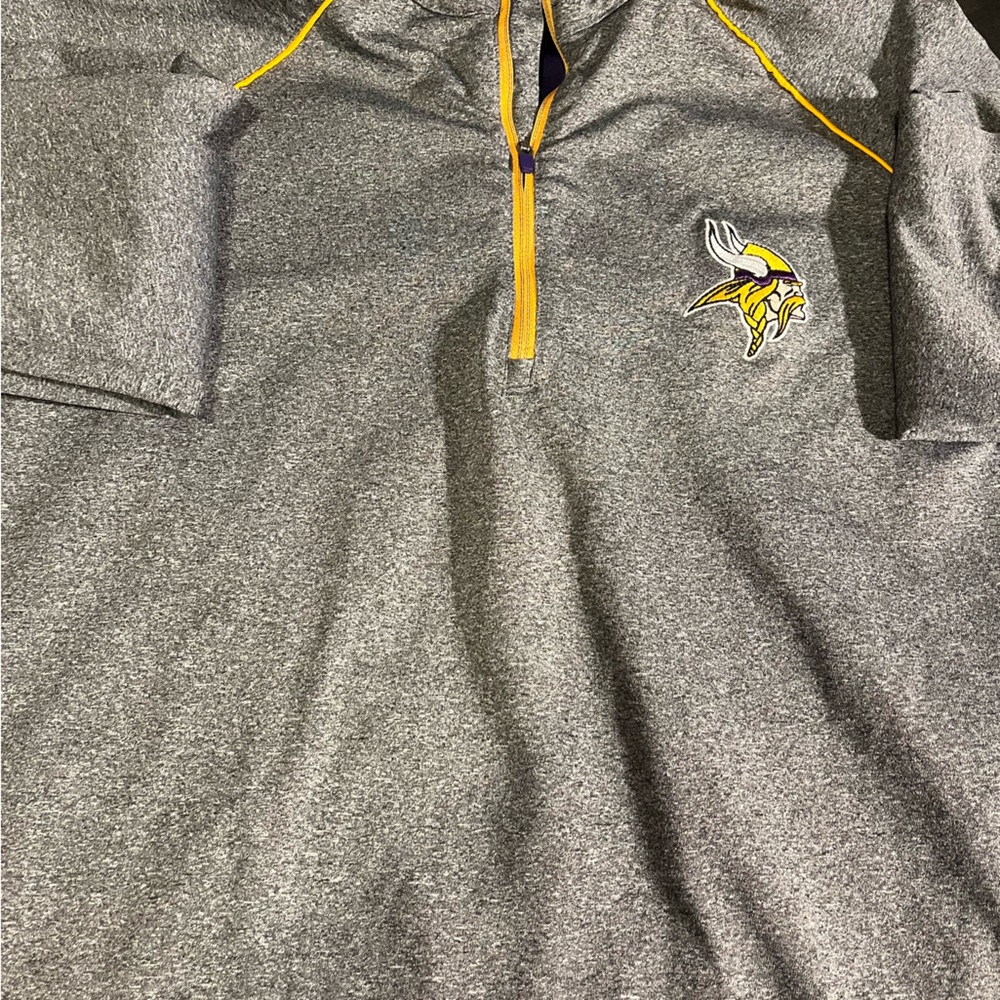 Vikings Antigua Quarter Zip